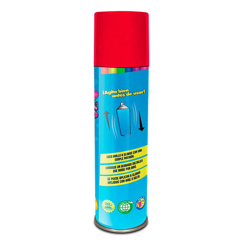 Abrillantador de Globos en Aerosol 470ml. (12 pzas.)
