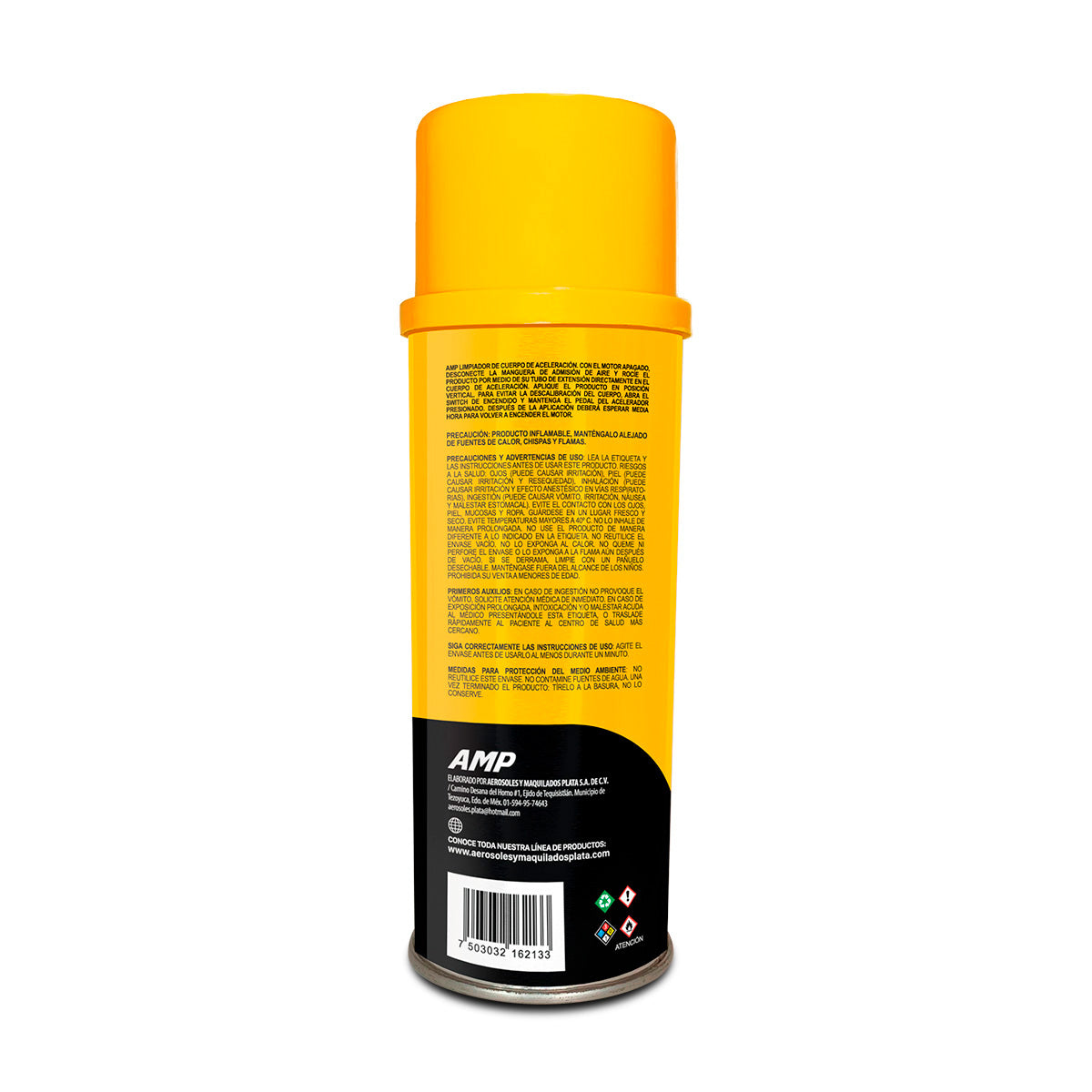 Limpiador de Cuerpo de Aceleración 400ml. (12pzas).