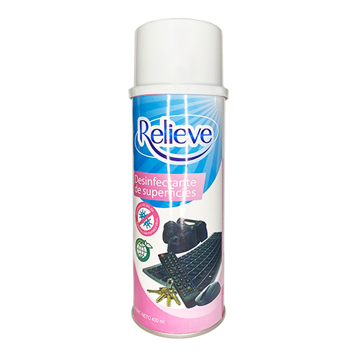 Spray Sanitizante (12 pzas.) - Relieve